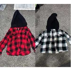 2T Wonder Nation Flannels